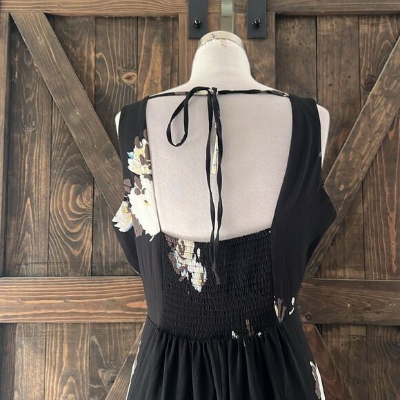 Candies Sexy Floral Maxi Front Tye With Front Slit Dress - Picture 8 of 12